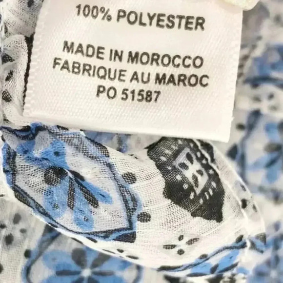 MISA LOS ANGELES Zonia Mini Dress in Blue Scorpios Tile Womens Size XS NWT - Picture 13 of 13